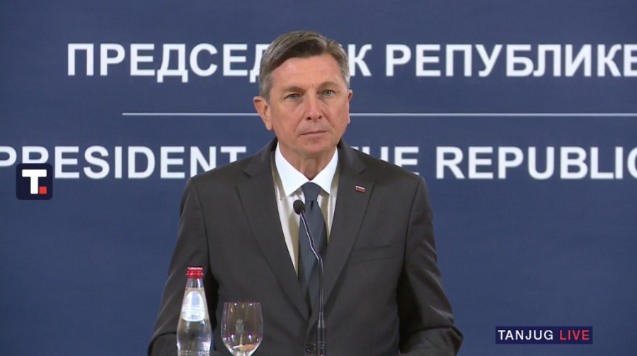 Predsednik posle sastanka sa Pahorom: Uvek gledamo da dodatno podstaknemo saradnju i zadržimo trajni mir