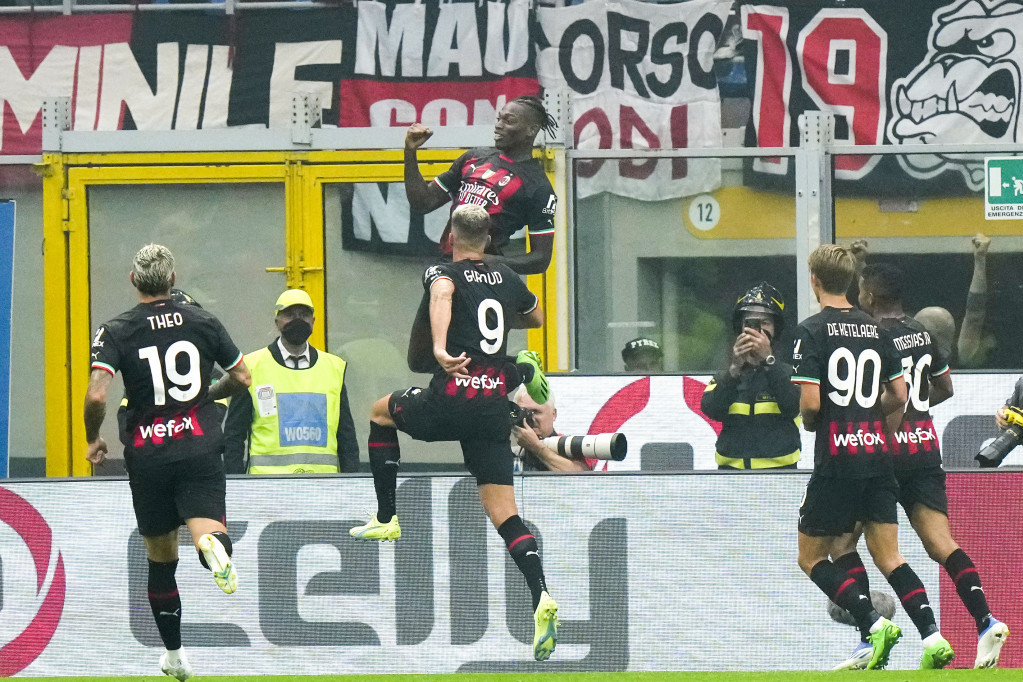 Milano je Milanov! Spektakularan gradski derbi sa 5 golova rešili Leao i Žiru! (VIDEO)