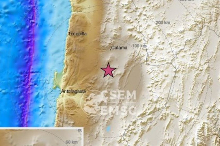 Snažan zemljotres u Čileu: Treslo se tlo na 5,5 stepeni po Rihteru!