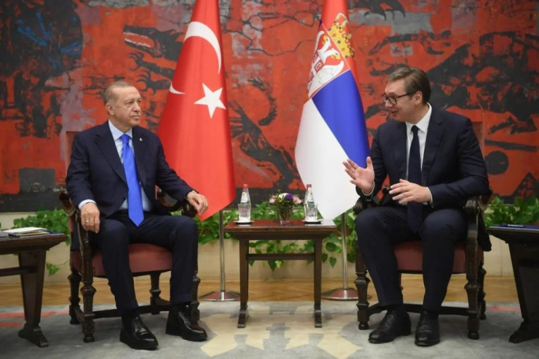 Odličan, prijateljski i otvoren razgovor: Završen sastanak predsednika Vučića sa Erdoganom