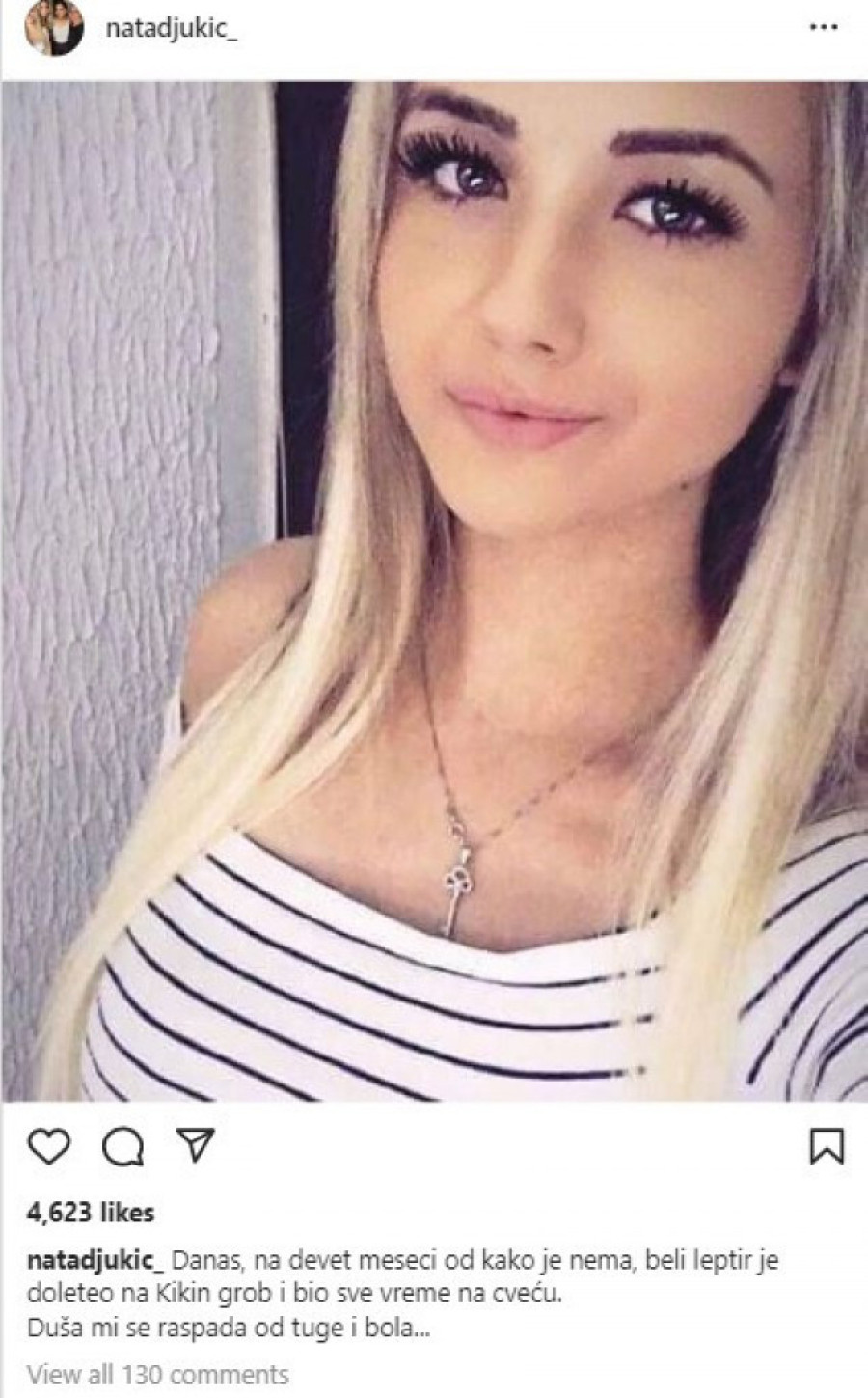 Duša mi se raspada od tuge! Kikina majka otišla na ćerkin grob, a jedna scena ju je potresla (FOTO)