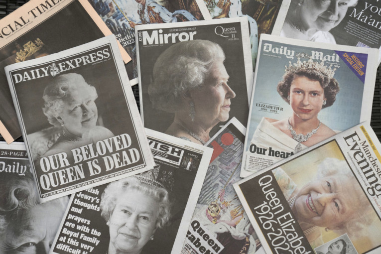 Žalost i u Crnoj Gori: U tamošnjim medijima osvanula čitulja kraljici Elizabeti (FOTO)