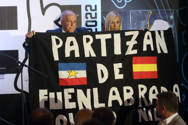 Fuenlabrada pozdravila šampiona Evrope – Partizan dočekale pune tribine i poruka na srpskom! (FOTO)