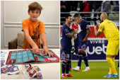 Potpuni hit! Srpski fudbaler oduševio Mesijevog sina, to je ta strast koju svi imamo! (FOTO)