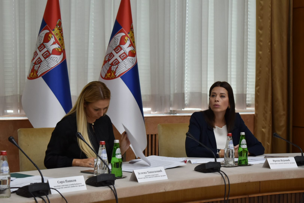 Vujović predsedavala drugom sednicom Nacionalnog saveta za klimatske promene