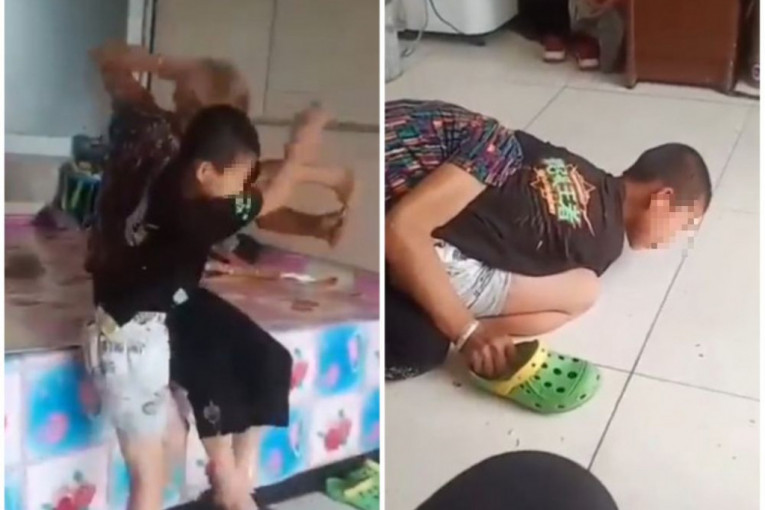(UZNEMIRUJUĆ VIDEO) Desetogodišnjak dobio batine od babe, pa je zadavio: "Ne brini, neće te više tući"