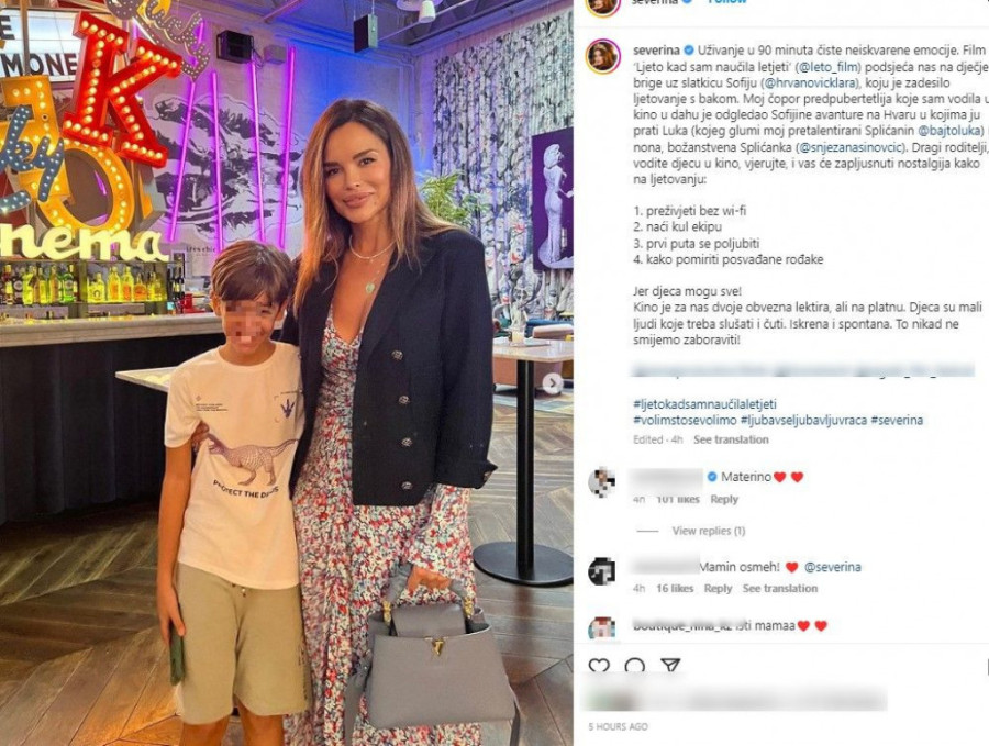 Severina više ne poštuje zabranu?! Objavila slike sa sinom, a kazna koju može da plati je ogromna! (FOTO)