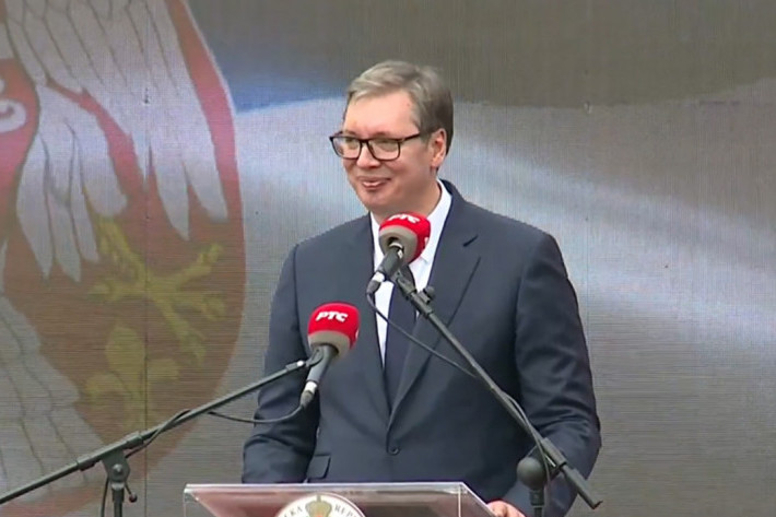 Predsednik Vučić na svečanosti povodom promocije najmlađih oficira Vojske Srbije