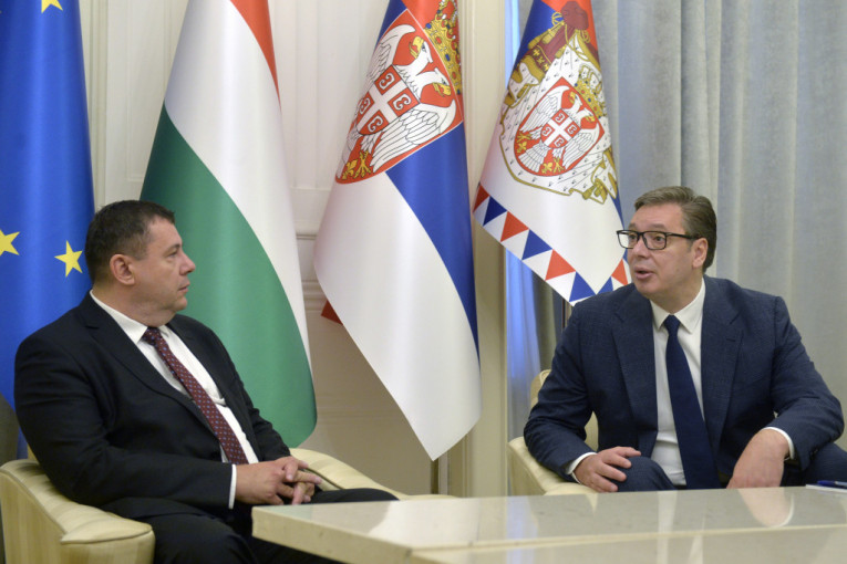Oproštajna poseta ambasadora Mađarske: Predsednik Vučić se zahvalio Atili Pinteru na posvećenoj službi (FOTO)