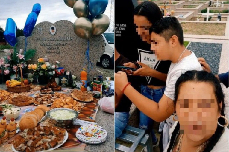 Pokojniku proslavili rođendan nasred groblja, pa objavili snimak: Na "trpezi" nema čega nema, poželeli mu "da je živ i zdrav" (VIDEO)