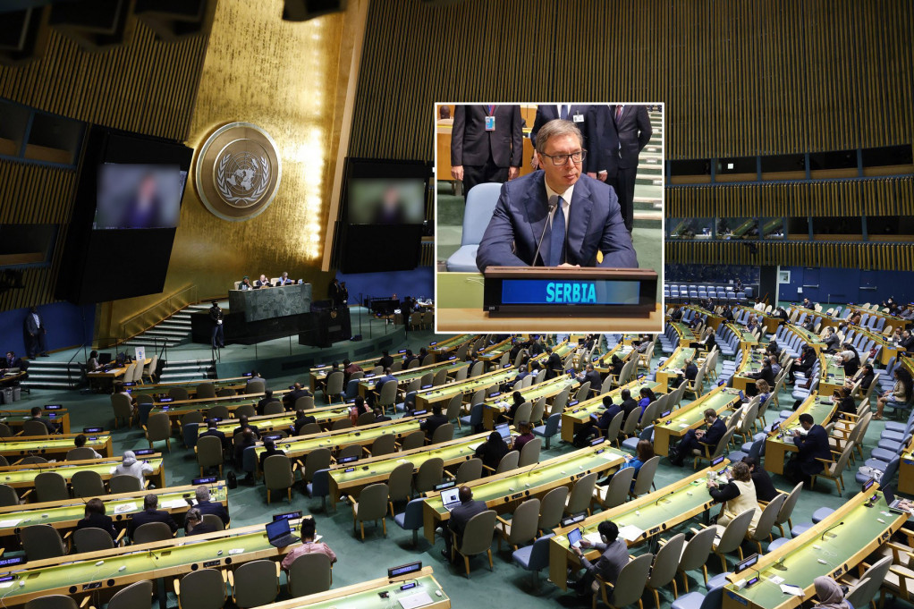 UŽIVO Predsednik Vučić na zasedanju Generalne skupštine UN