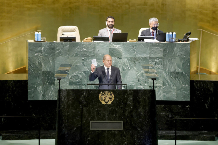 Nemačka traži stalno mesto u SB UN! Kancelar Šolc: "Pozivam vas da podržite našu kandidaturu!"