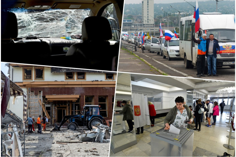 Pušilin: Savezničke snage napreduju u pravcu Artjomovska; Eksplozije u Novoj Kahovki