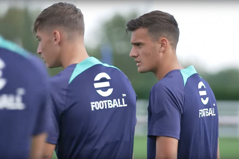 Velika čast za mladog Srbina! Dekijev sin na prvom treningu Intera kod Simonea Inzagija (FOTO, VIDEO)