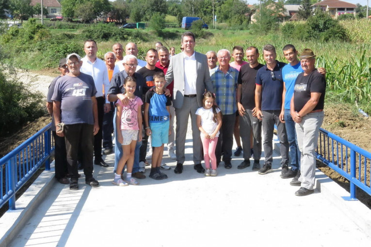 24SEDAM ŠABAC Završeni radovi na izgradnji mosta u selu Grušić