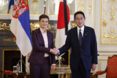 Premijerka Ana Brnabić sa Fumiom Kišidom: Abe je bio veliki prijatelj Srbije, posle njegovog dolaska porasle investicije