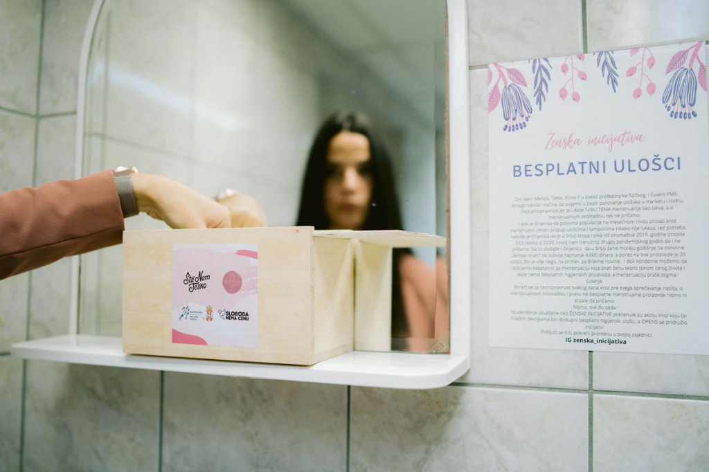 Ove Novosađanke su carice! Bore se protiv "menstrualnog siromaštva", a u fakultete, teretane i kafiće uvode besplatne higijenske uloške!
