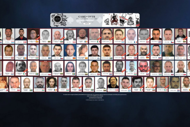 Objavljene fotografije najozloglašenijih kriminalaca za kojima se traga širom Evrope!