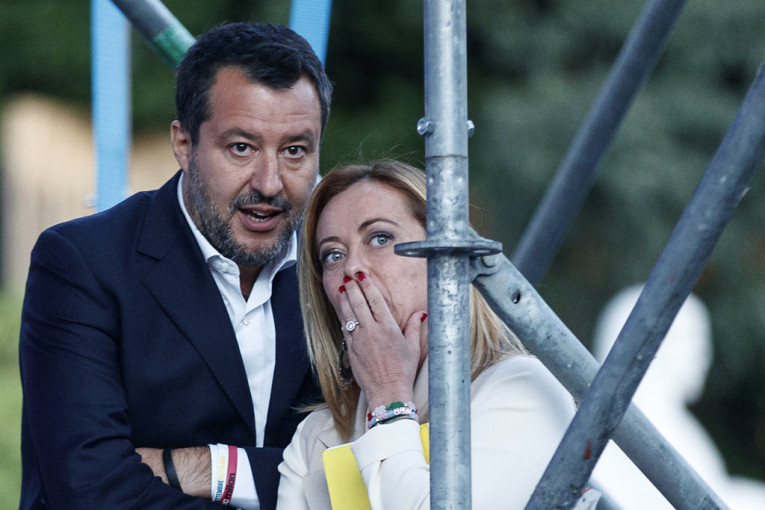 Buduća premijerka Italije radi na sastavu kabineta: Prvi postizborni sastanak Đorđe Meloni i Matea Salvinija