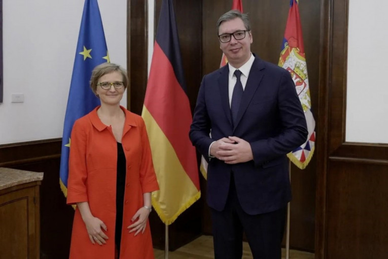 Predsednik Vučić sa nemačkom državnom sekretarkom o strateškom partnerstvu dve zemlje