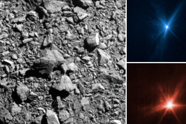 NASA objavila fotografije sudara sa asteroidom: Fascinantni prizori istorijske misije (FOTO)