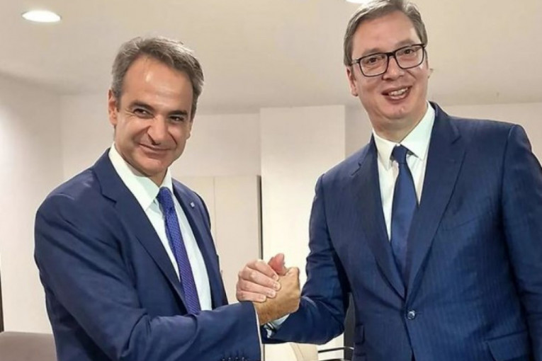 Srpski predsednik razgovarao sa Micotakisom: "Uvek prijateljski i dobar sastanak sa grčkim premijerom"