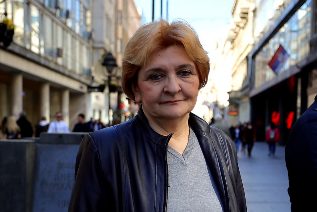 Danica Grujičić u poseti na KiM