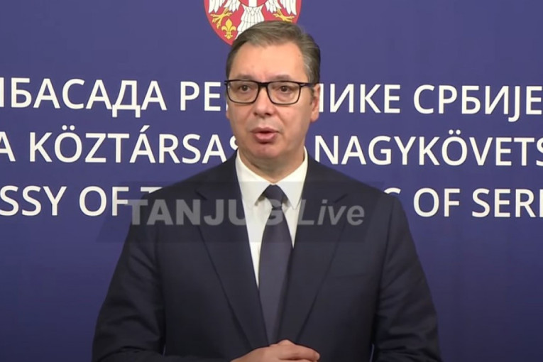 Vučić se obratio iz Budimpešte: "Mi moramo da radimo, kukanje nas neće spasiti - bićemo pod još većim pritiskom"