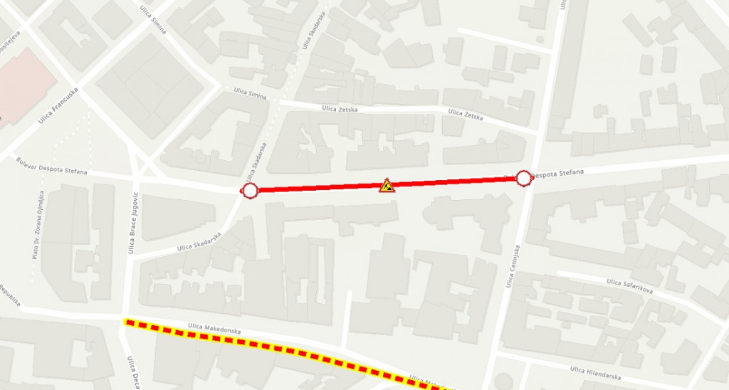 Građani očajni zbog radova u centru: "Danas kao da je bio sudnji dan u Beogradu - umesto 45 minuta, do posla mi treba više od sat vremena"