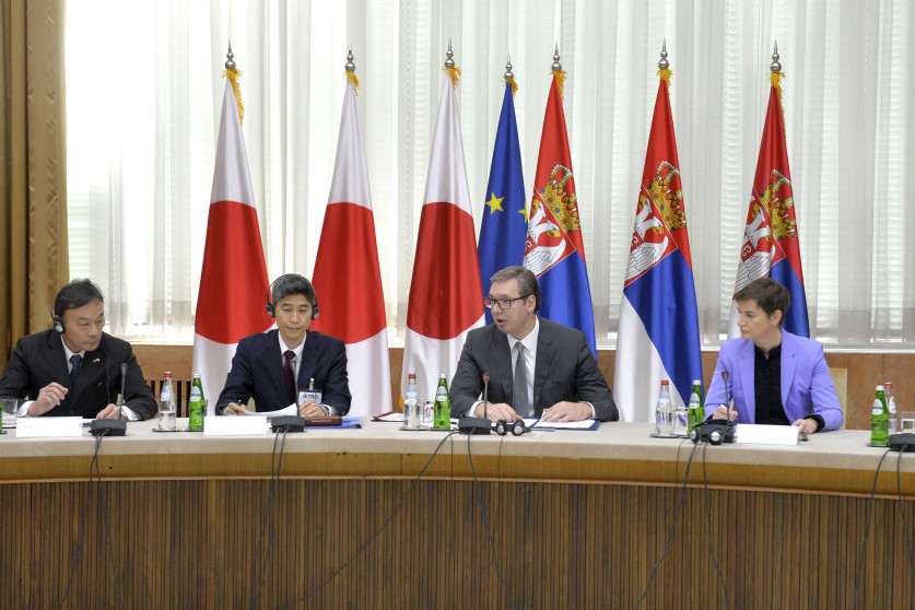 Predsednik Vučić se sastao sa predstavnicima japanske organizacije za spoljnu trgovinu: Saradnja sa Japanom je od izuzetnog značaja (FOTO)