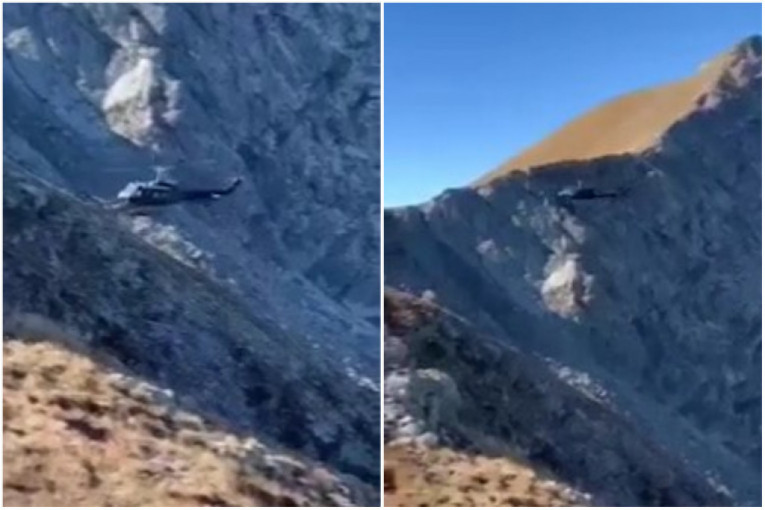 Pilot helikoptera veštim manevrom izbegao smrt (VIDEO)