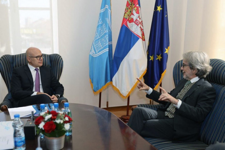 Vučević sa ambasadorom Brazila: Tradicionalno dobri diplomatski odnosi dve zemlje koji traju preko osam decenija (FOTO)
