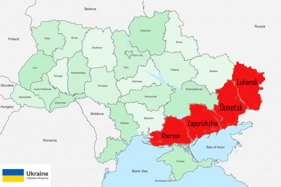 One su glavna prepreka za mir: Koje sve teritorije u Ukrajini je zauzela Rusija