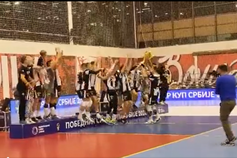 Odbojkaši Partizana prvi put u istoriji osvojili Super kup Srbije: Čestitka odmah stigla od predsednika JSD Ostoje Mijailovića!