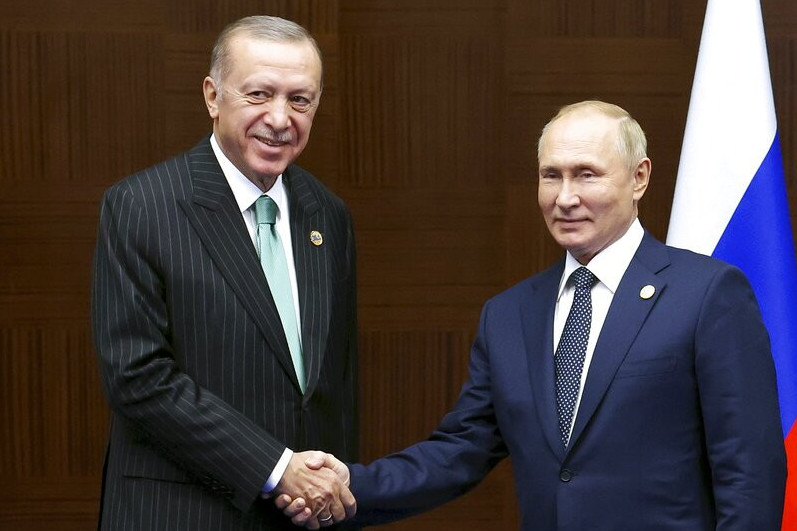 Erdogan i Putin razgovarali o situaciji na Bliskom istoku: Razmatrali mere za sprečavanje širenja daljeg sukoba