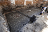 Potpuno očuvan rimski mozaik pronađen u Siriji: Pobunjenici hteli da zarade na njemu (VIDEO)