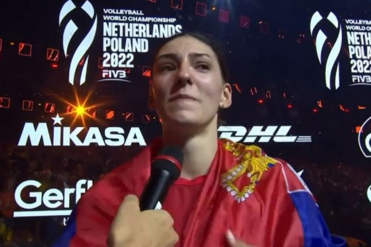 Kakva emocija: Tijana u suzama - svi skandirali MVP, MVP! (VIDEO)