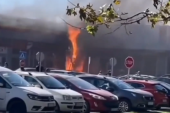 Stravičan požar u Pančevu: Gori "DIS", nekoliko prodavnica oštećeno! (FOTO/VIDEO)