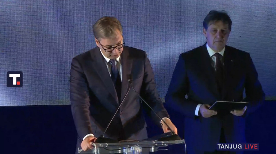 Živimo u vremenu u kojem je aktivnost službe najvažnija, posebno prema spoljnom faktoru: Predsednik Vučić na obeležavanju jubileja BIA