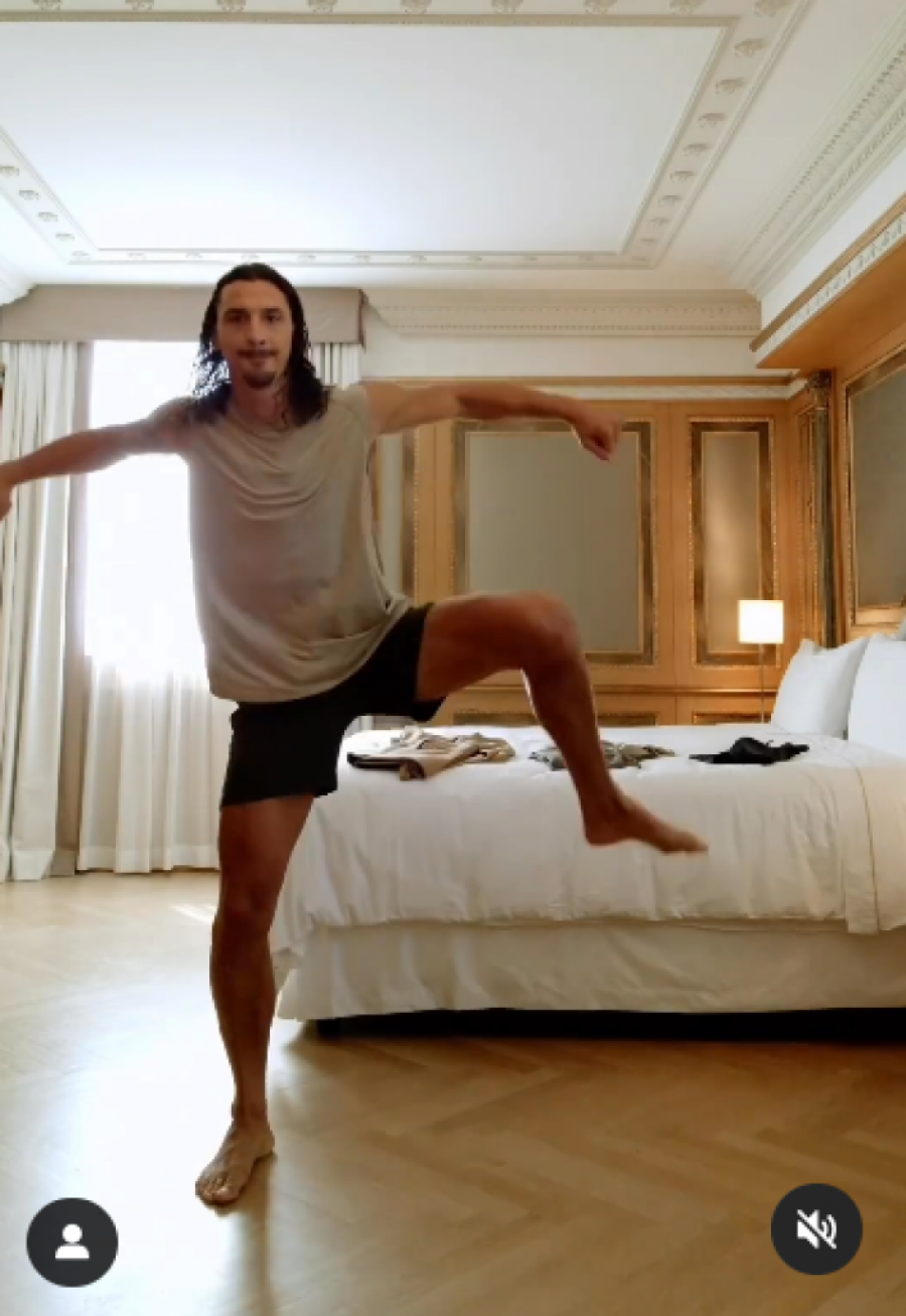 Zlatan Ibrahimović u kampanji poznatog brenda: Fudbaleru kondicioni trening drži Džejn Fonda lično (VIDEO)