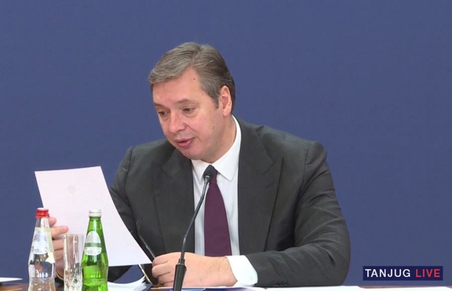 Čuvamo Srbiju, nema predaje! Predsednik Vučić poručio da država neće dozvoliti progon i ubijanje naroda