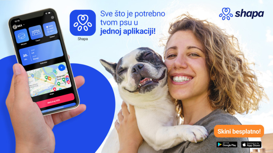 Besplatna Shapa App: Ima mapu gde je bačen otrov, SOS dugme ako se pas izgubi i pregršt korisnih stavki za sve članove čopora