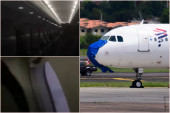Avion upao u nevreme, pa ostao bez nosa! Putnici se uspaničili kada su osetili turbulencije: Počela sam da se opraštam od ćerke (VIDEO)