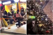 Hiljade ljudi bile zarobljene u uskim uličicama, a onda je nastala panika: Zastrašujući snimci iz Seula (VIDEO)