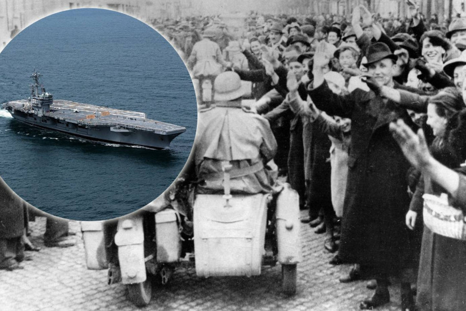 Nemce dočekivali sa cvećem i pesmom, a sada se dive SAD: Hrvati oduševljeni američkim nosačem aviona u Splitu