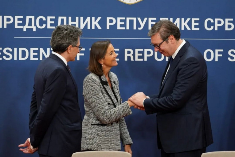 Ekonomska saradnja Srbije i Španije na konstantnoj uzlaznoj putanji, trgovina beleži rekordne vrednosti: Vučić sa španskim privrednicima