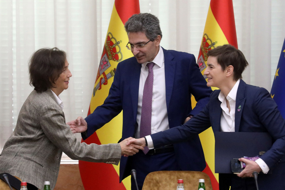 Brnabić razgovarala sa delegacijom Privredne komore Španije: Premijerka istakla izuzetno dobre odnose dveju zemalja