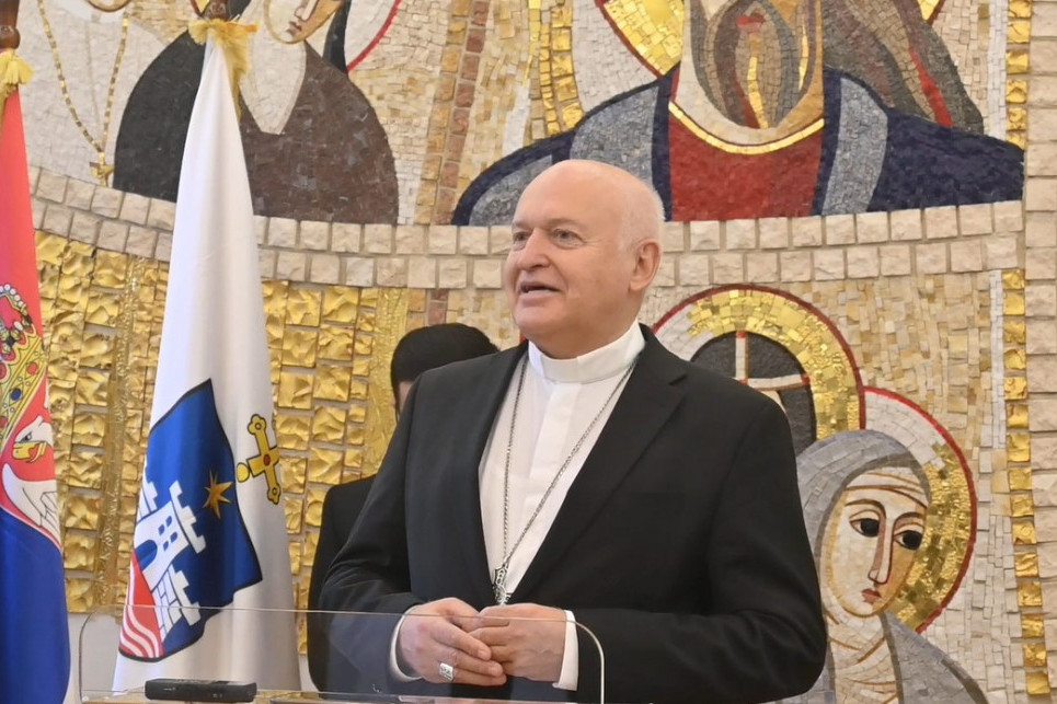 24SEDAM ZRENJANIN Ladislav Nemet, dosadašnji zrenjaninski biskup, imenovan za novog beogradskog nadbiskupa
