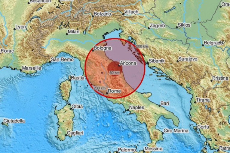 Zemljotres pogodio Italiju, osetio se i u Hrvatskoj i BiH! "Krevet se trese u svim smerovima"