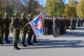 Svečanost u novosadskoj kasarni "Jugovićevo": Obeležen Dan Prve brigade kopnene vojske (FOTO)